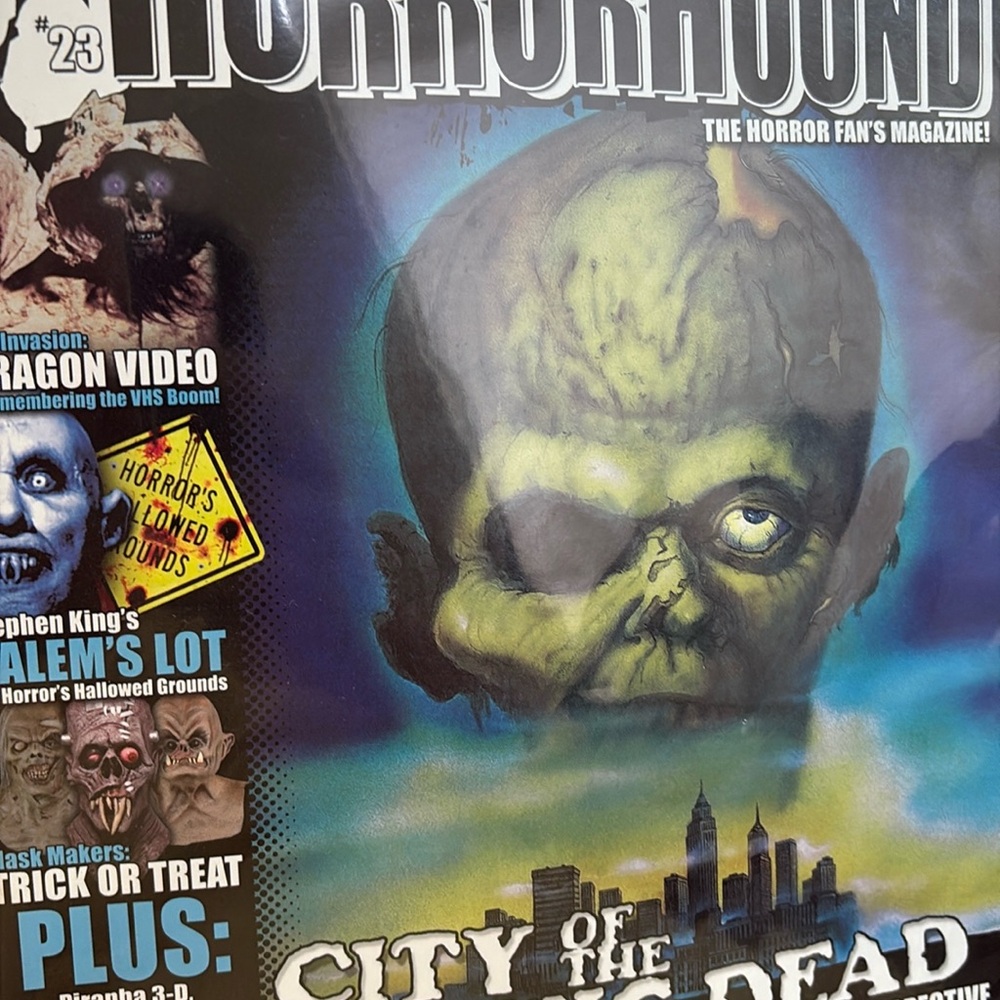 Horror Hound Magazine Issue #23 city of living dead